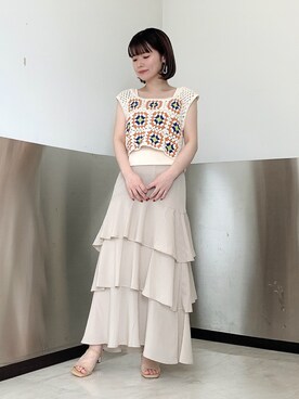 asucoさん（レディース・153cm）の夏コーディネート