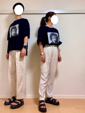 haruhugさん（レディース・154cm）の夏コーディネート