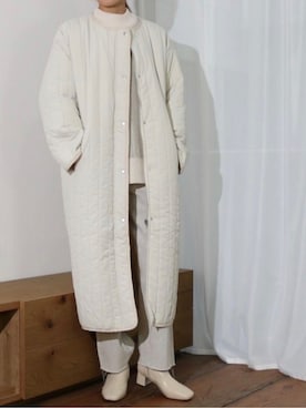 「Per sist ence（パーシエンス）のアイテム（その他アウター）」を使った、Per sist enceさん（レディース・162cm）の秋コーディネート