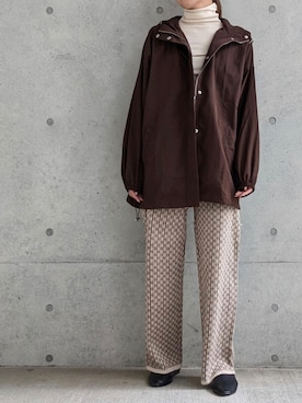 「Per sist ence（パーシエンス）のアイテム（ジャケット/アウター）」を使った、Per sist enceさん（レディース・162cm）の秋コーディネート