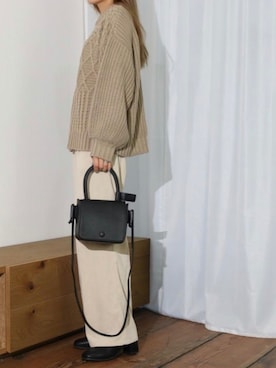 「Per sist ence（パーシエンス）のアイテム」を使った、Per sist enceさん（レディース・162cm）の秋コーディネート