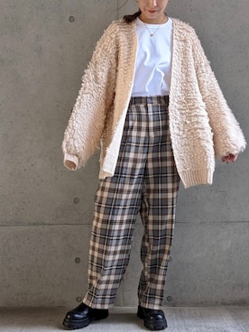 「Per sist ence（パーシエンス）のアイテム」を使った、Per sist enceさん（レディース・162cm）の秋コーディネート
