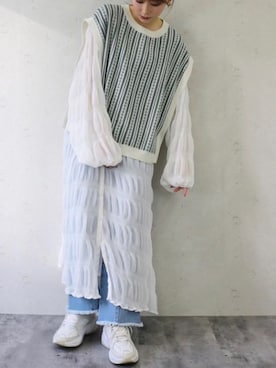 「Per sist ence（パーシエンス）のアイテム」を使った、Per sist enceさん（レディース・162cm）の冬コーディネート