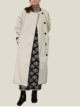 「Per sist ence（パーシエンス）のアイテム（ジャケット/アウター）」を使った、Per sist enceさん（レディース・162cm）の冬コーディネート