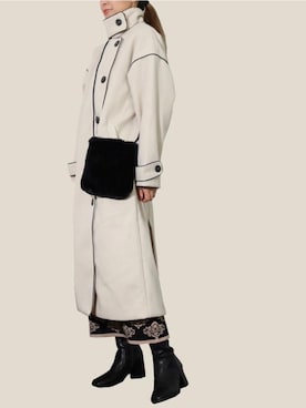 「Per sist ence（パーシエンス）のアイテム（ジャケット/アウター）」を使った、Per sist enceさん（レディース・162cm）の冬コーディネート