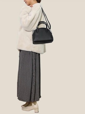 「Per sist ence（パーシエンス）のアイテム（ノーカラージャケット）」を使った、Per sist enceさん（レディース・162cm）の秋コーディネート