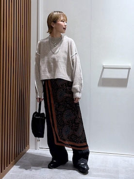 aikaさん（レディース・158cm）の秋コーディネート