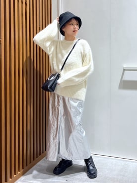 aikaさん（レディース・158cm）の冬コーディネート