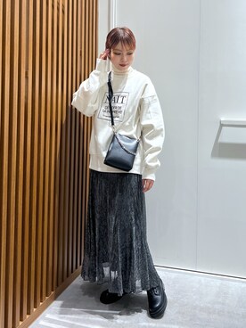 「スエット」｜「アイテム（ブーツ）」を使った、aikaさん（レディース・158cm）の秋コーディネート