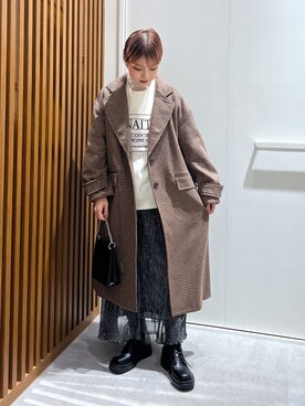 「スエット」｜「アイテム（ブーツ）」を使った、aikaさん（レディース・158cm）の秋コーディネート