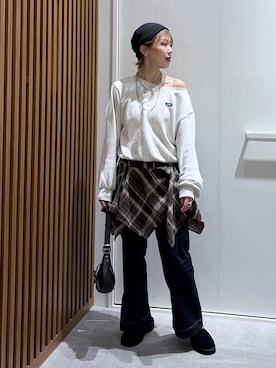 「FREE'S MART（フリーズマート）のアイテム」を使った、aikaさん（レディース・158cm）の秋コーディネート