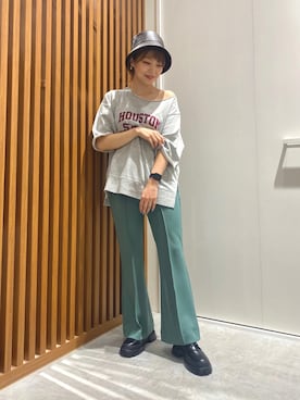 スウェット グレー系 を使った バケハ のレディース人気ファッションコーディネート Wear スウェット グレー系 を使った バケハ のレディース人気ファッションコーディネート Wear
