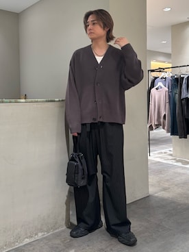 shunya kogaさん（骨格ストレート・メンズ・182cm）の秋コーディネート