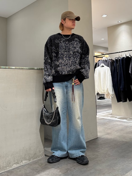 ヴィンテージライクハーフムーンバッグ（ショルダーバッグ）｜Lui's