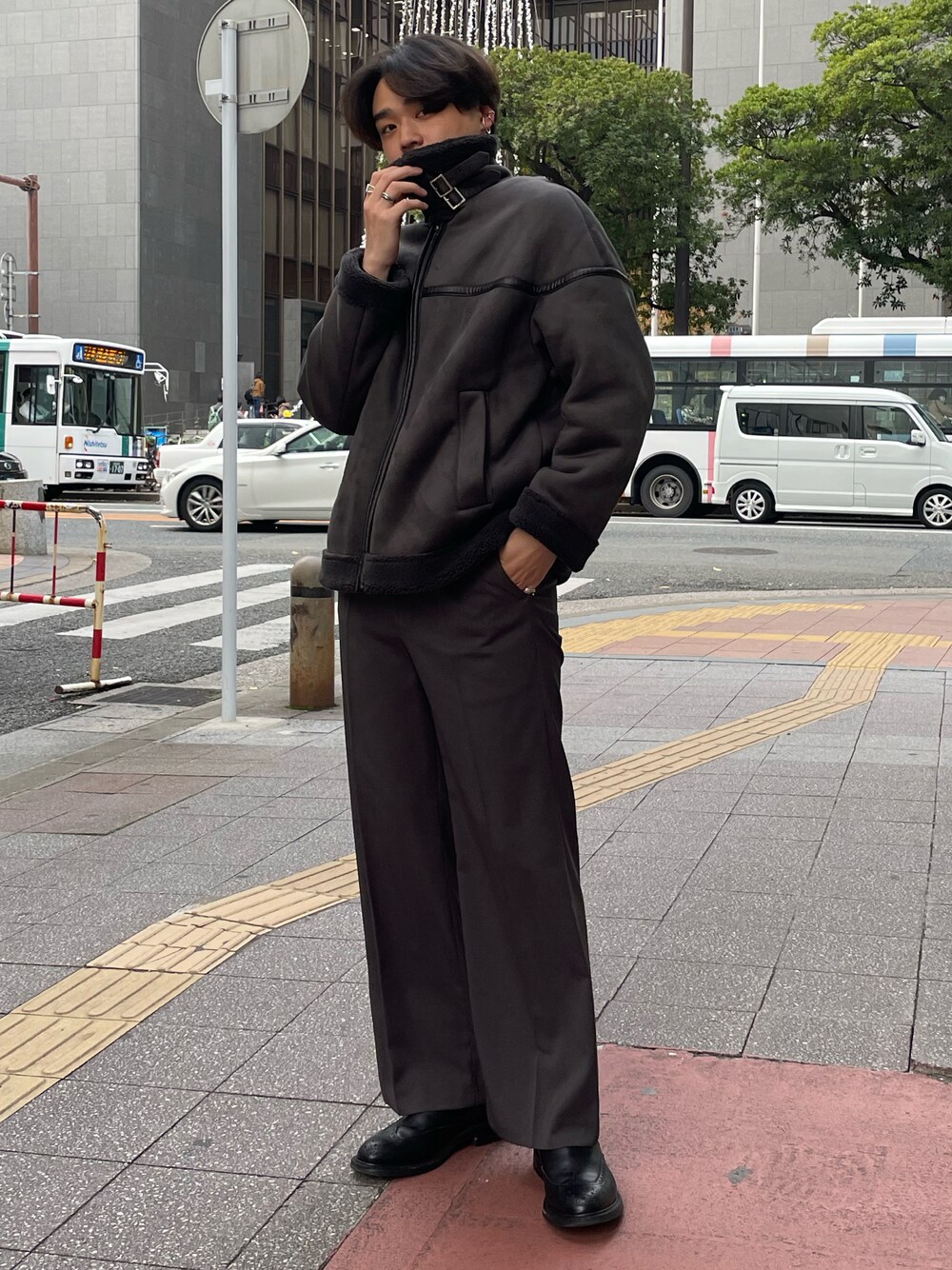 アディダス　adidas トリコロール　ナイロン　ジャケット　パンツ　目黒蓮着用 Originals（adidas） - 目黒蓮さん着用 adidasオリジナルス