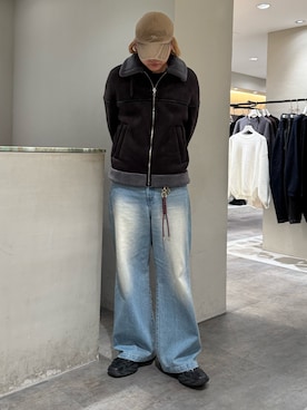 shunya kogaさん（メンズ・182cm）の冬コーディネート