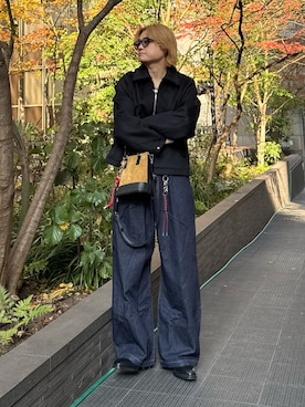 shunya kogaさん（メンズ・182cm）の冬コーディネート