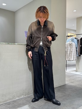 「アイテム（デニムジャケット）」を使った、shunya kogaさん（メンズ・182cm）の夏コーディネート