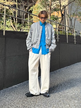 shunya kogaさん（メンズ・182cm）の春コーディネート