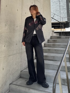 shunya kogaさん（骨格ストレート・メンズ・182cm）の秋コーディネート