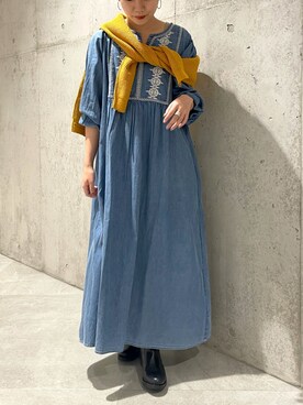 873さん（レディース・158cm）の秋コーディネート