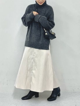 「URBAN RESEARCH Sonny Label（アーバンリサーチサニーレーベル）のアイテム」を使った、873さん（骨格ナチュラル・レディース・158cm）の冬コーディネート