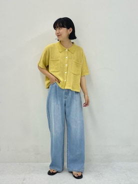 「URBAN RESEARCH Sonny Label（アーバンリサーチサニーレーベル）のアイテム」を使った、873さん（骨格ナチュラル・レディース・158cm）の夏コーディネート