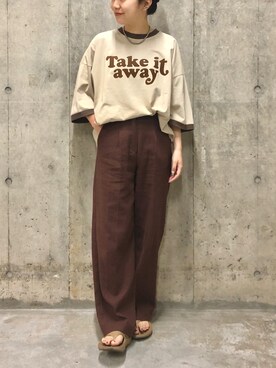 873さん(レディース・158cm)の夏コーディネート