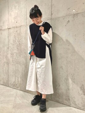 バッグを使った 休日スタイル の人気ファッションコーディネート Wear