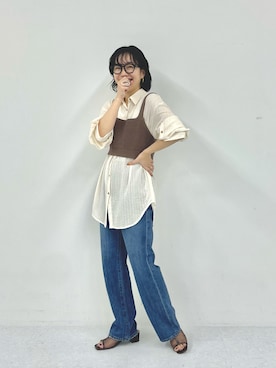 「URBAN RESEARCH Sonny Label（アーバンリサーチサニーレーベル）のアイテム」を使った、873さん（骨格ナチュラル・レディース・158cm）の春コーディネート