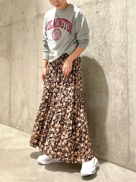 873さん（レディース・158cm）の秋コーディネート