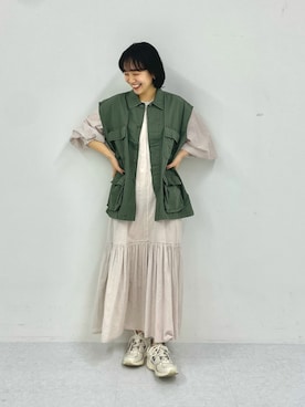 「URBAN RESEARCH Sonny Label（アーバンリサーチサニーレーベル）のアイテム」を使った、873さん（骨格ナチュラル・レディース・158cm）の春コーディネート