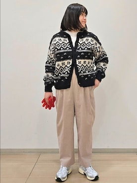 「かぐれ」｜ICHINOSEさん（レディース・156cm）の秋コーディネート