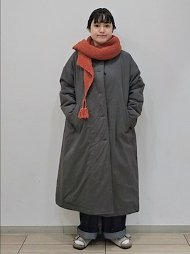 「かぐれ」｜「アイテム（サロペット/オーバーオール）」を使った、ICHINOSEさん（レディース・156cm）の秋コーディネート