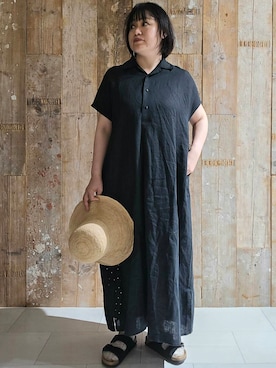 ICHINOSEさん（レディース・156cm）の夏コーディネート