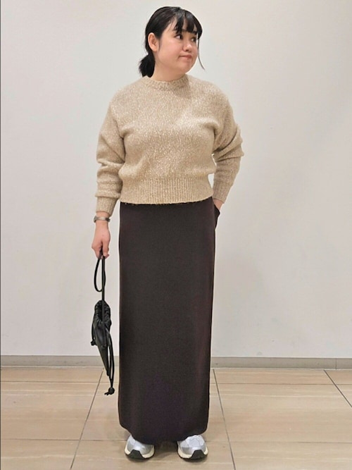 La maglia due】 フリンジAライン ニットスカート(スカート)｜EPOCA