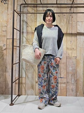 ICHINOSEさん(レディース・156cm)の春コーディネート