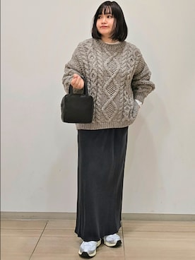 「かぐれ」｜ICHINOSEさん（レディース・156cm）の秋コーディネート