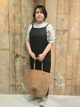 ICHINOSEさん（レディース・156cm）の春コーディネート