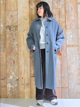 「かぐれ」｜ICHINOSEさん（レディース・156cm）の冬コーディネート