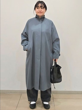 「ぽっちゃり」｜ICHINOSEさん（レディース・156cm）の冬コーディネート