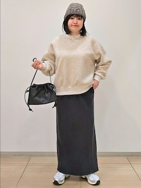 「アイテム（その他トップス）」を使った、ICHINOSEさん（レディース・156cm）の秋コーディネート