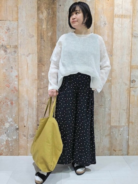 ICHINOSEさん(レディース・156cm)の夏コーディネート