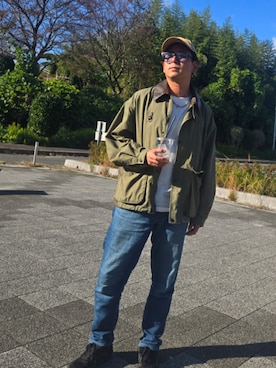 「アイテム（ブルゾン）」を使った、kkazuhikoさん（メンズ・171cm）の秋コーディネート