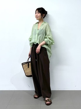 「BABYLONE（バビロン）のアイテム」を使った、yukaさん（レディース・150cm）の春コーディネート