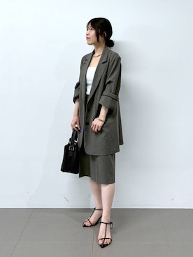 yukaさん（レディース・150cm）の春コーディネート