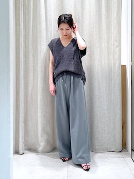 「リラックス」｜yukaさん（レディース・150cm）の夏コーディネート