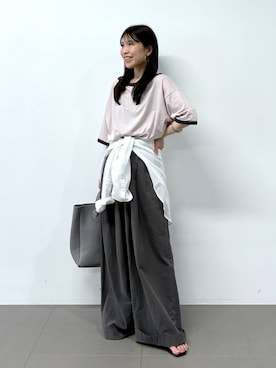 「BABYLONE（バビロン）のアイテム」を使った、yukaさん（レディース・150cm）の春コーディネート