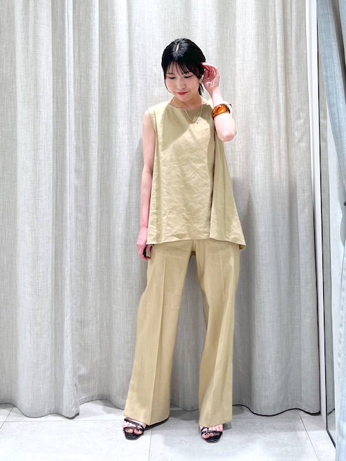 23SS BABYLONEレーヨンリネンコンビネゾン BABYLONE（バビロン）の「レーヨンリネンコンビネゾン