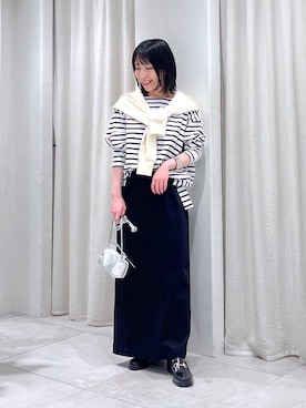 「アイテム（スウェット）」を使った、yukaさん（レディース・150cm・30代）の秋コーディネート